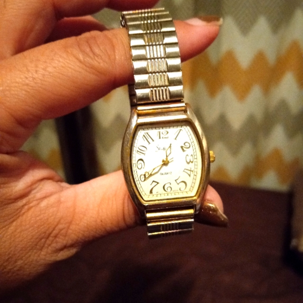 VINTAGE SHEFFIELD JAPAN STRETCHBAND WATCH WOMENS